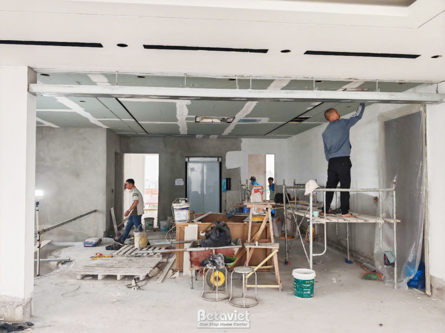 Thi công biệt thự 3 tầng hiện đại TC24024, giai đoạn thi công phần thô – chi tiết hoàn thiện (3)