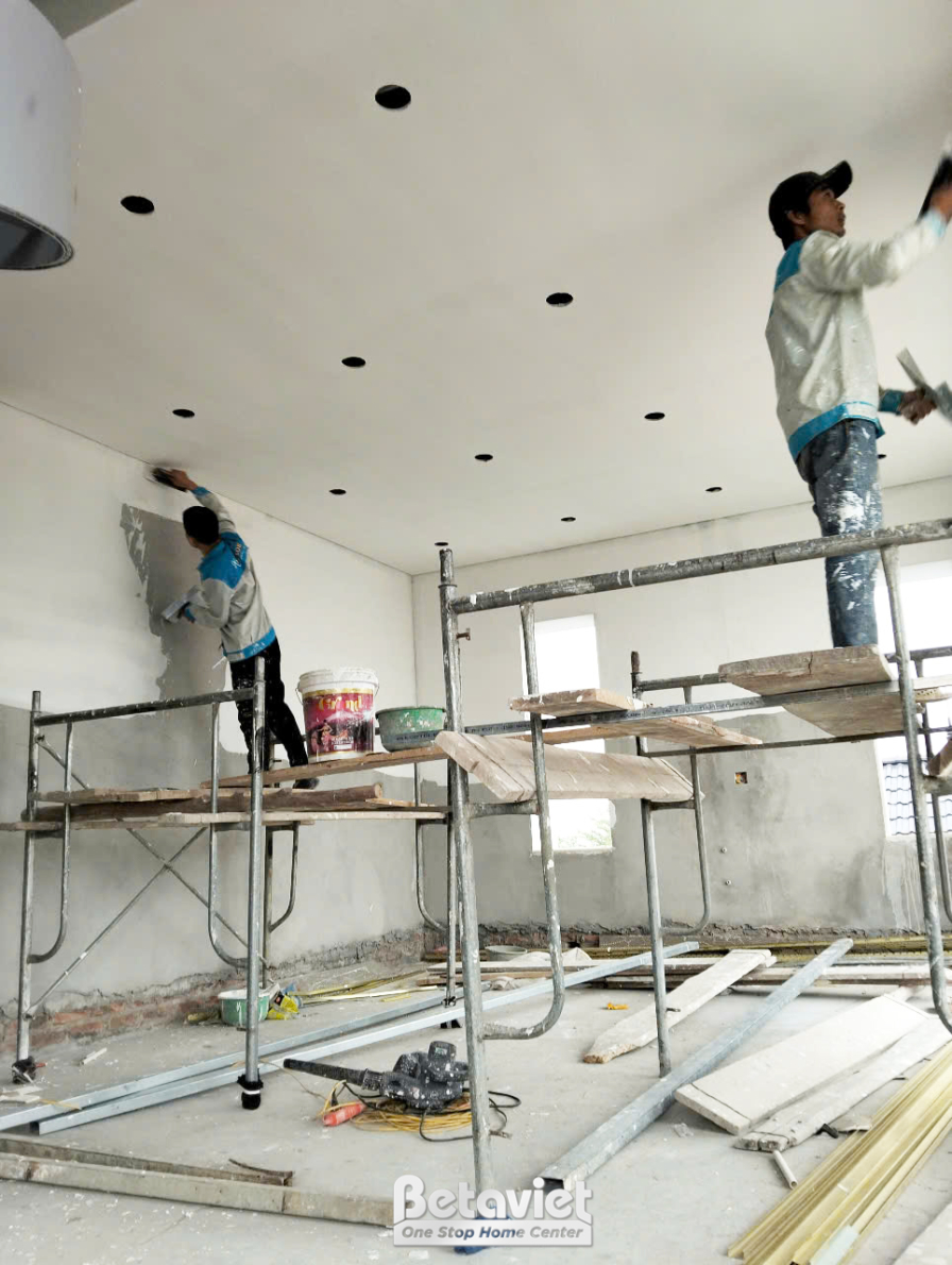 Thi công biệt thự 3 tầng hiện đại TC24024, giai đoạn thi công phần thô – chi tiết hoàn thiện (4)