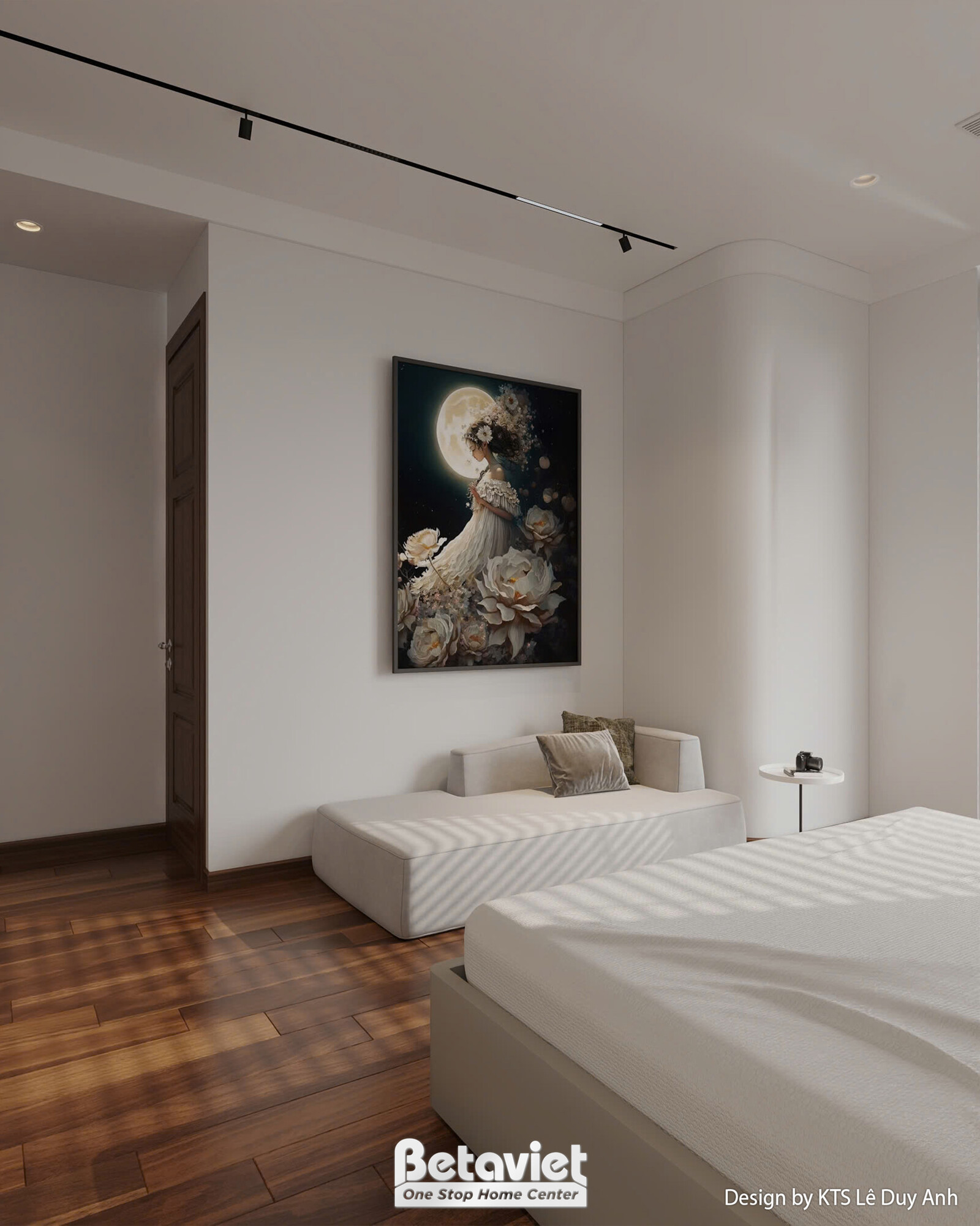 Nội thất phòng ngủ trẻ em biệt thự hiện đại NT8191275 – góc nhìn 4