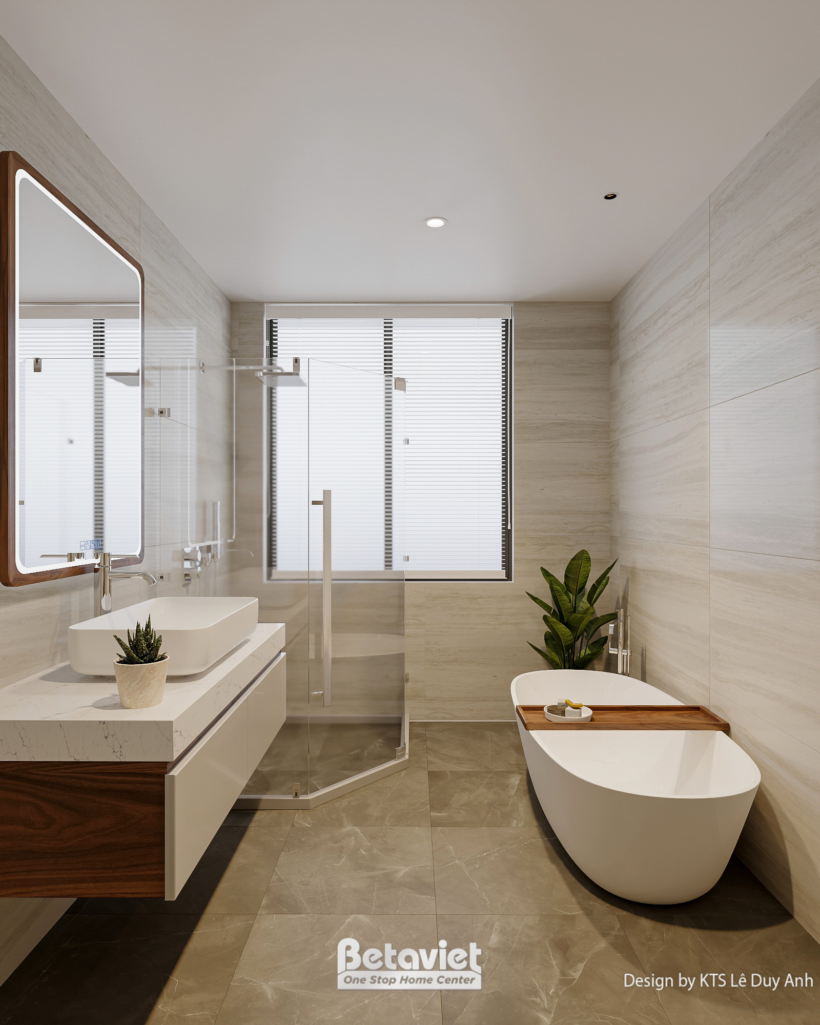 Mẫu thiết kế phòng tắm biệt thự hiện đại KĐT Nam An Khánh NT8191275