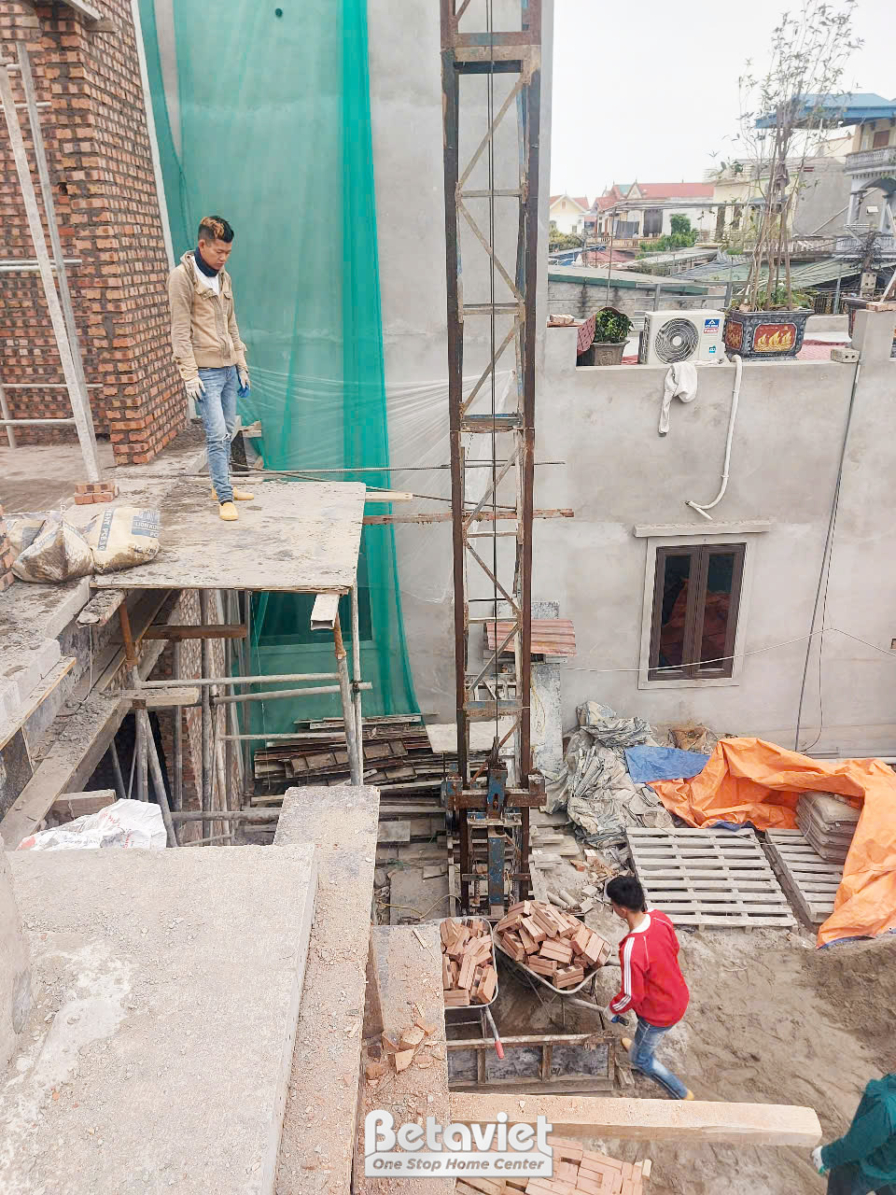 Thi công biệt thự tân cổ điển TC2001994, giai đoạn thi công phần thô – kết cấu phần thô (14)