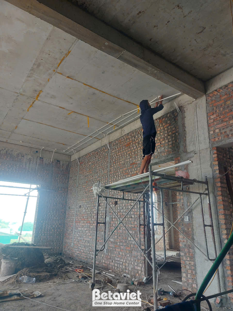 Thi công biệt thự tân cổ điển TC2001994, giai đoạn thi công phần thô – kết cấu phần thô (17)