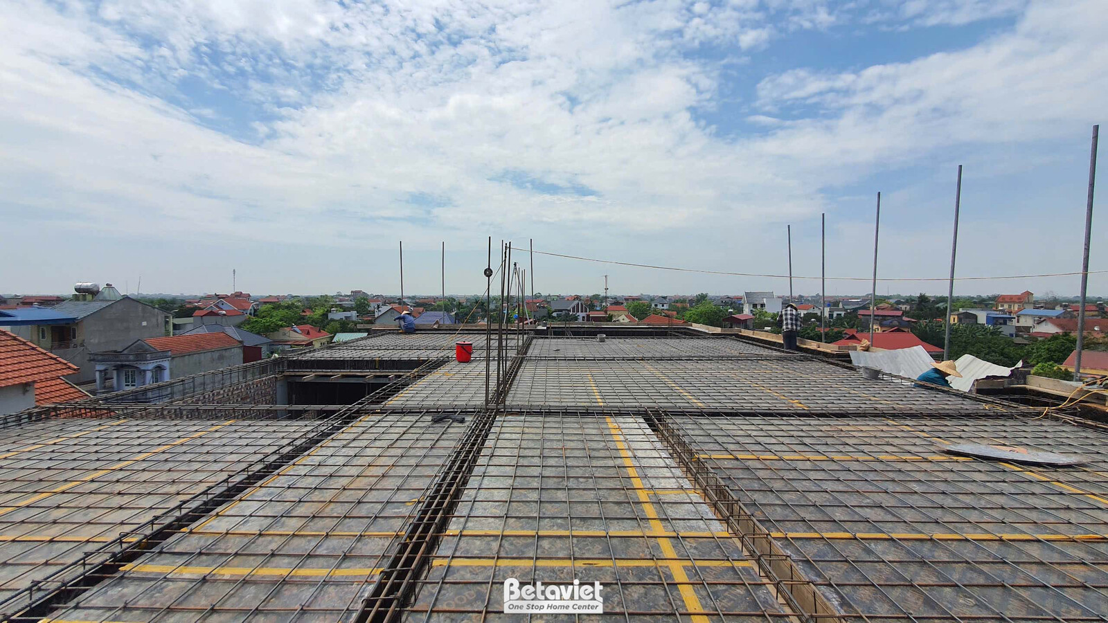 Thi công biệt thự tân cổ điển TC2001994, giai đoạn thi công phần thô – kết cấu phần thô (4)