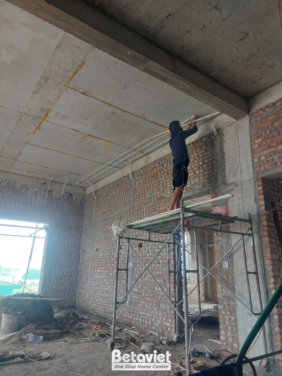 Thi công biệt thự tân cổ điển TC2001994, giai đoạn thi công phần thô – kết cấu phần thô (19)