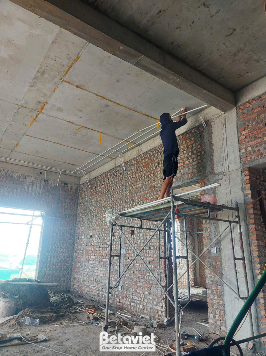 Thi công biệt thự tân cổ điển TC2001994, giai đoạn thi công phần thô – kết cấu phần thô (20)