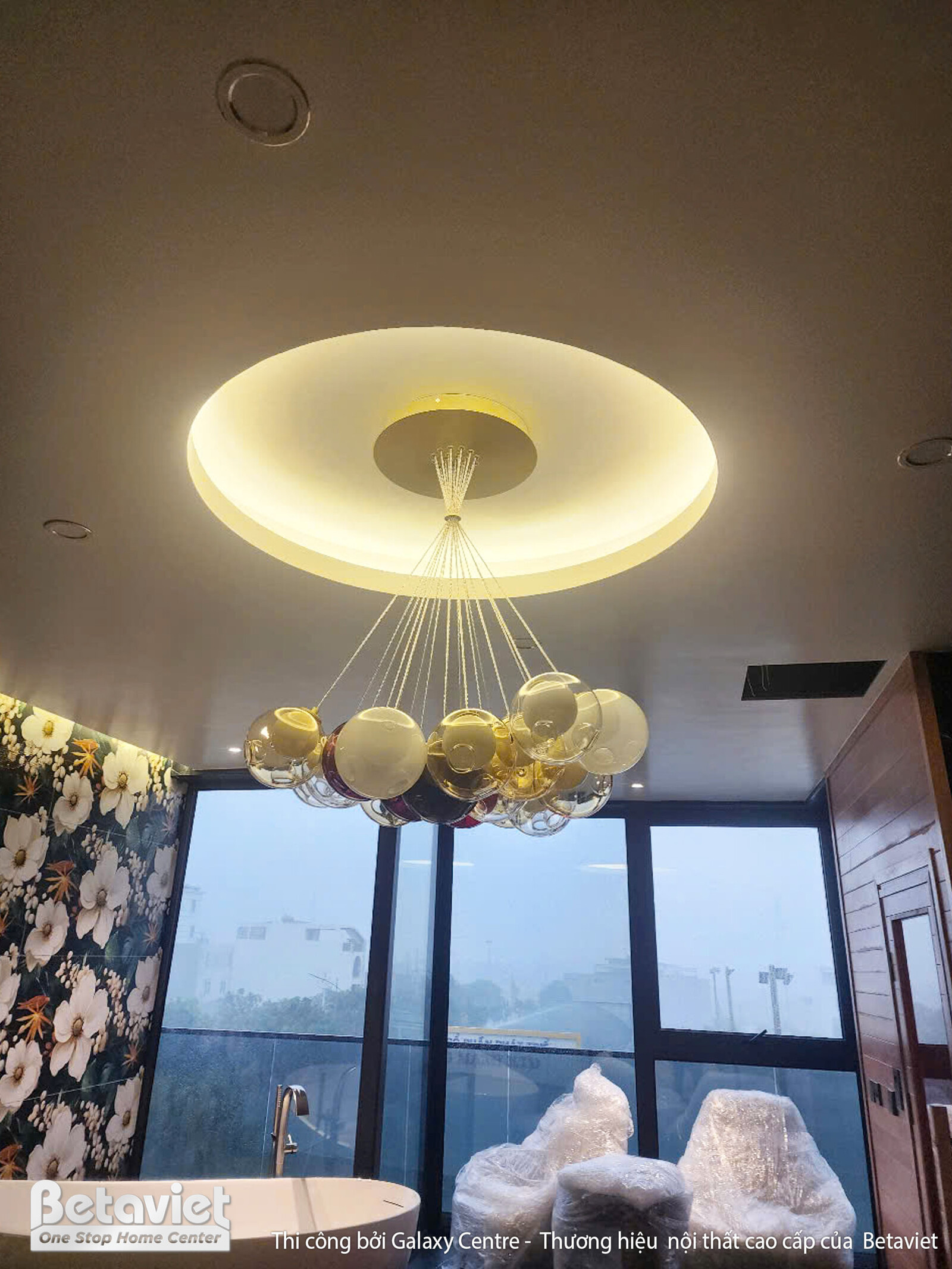 Thi công biệt thự hiện đại TC25918, giai đoạn lắp đặt hoàn thiện – chi tiết hoàn thiện