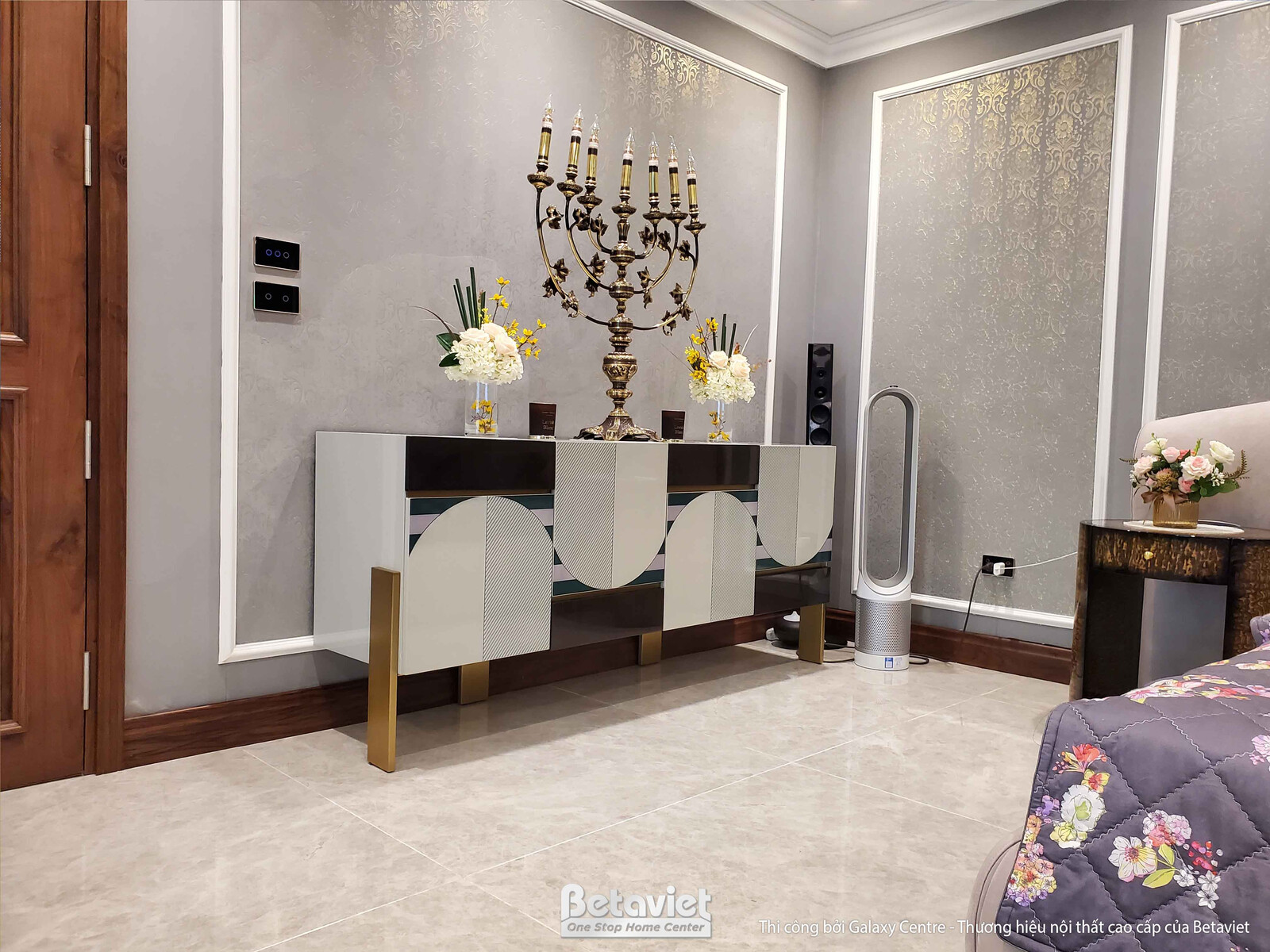 Thi công biệt thự TC25918, giai đoạn hoàn thành – hành lang