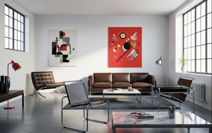 Phong Cách Bauhaus: Tinh Hoa Thiết Kế Nội Thất Hiện Đại - Khi Công Năng Gặp Gỡ Thẩm Mỹ