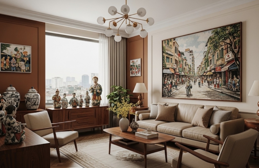 Khám Phá Phong Cách Mid-Century Modern Nét Tinh Tế Giữa Không Gian Xô Bồ