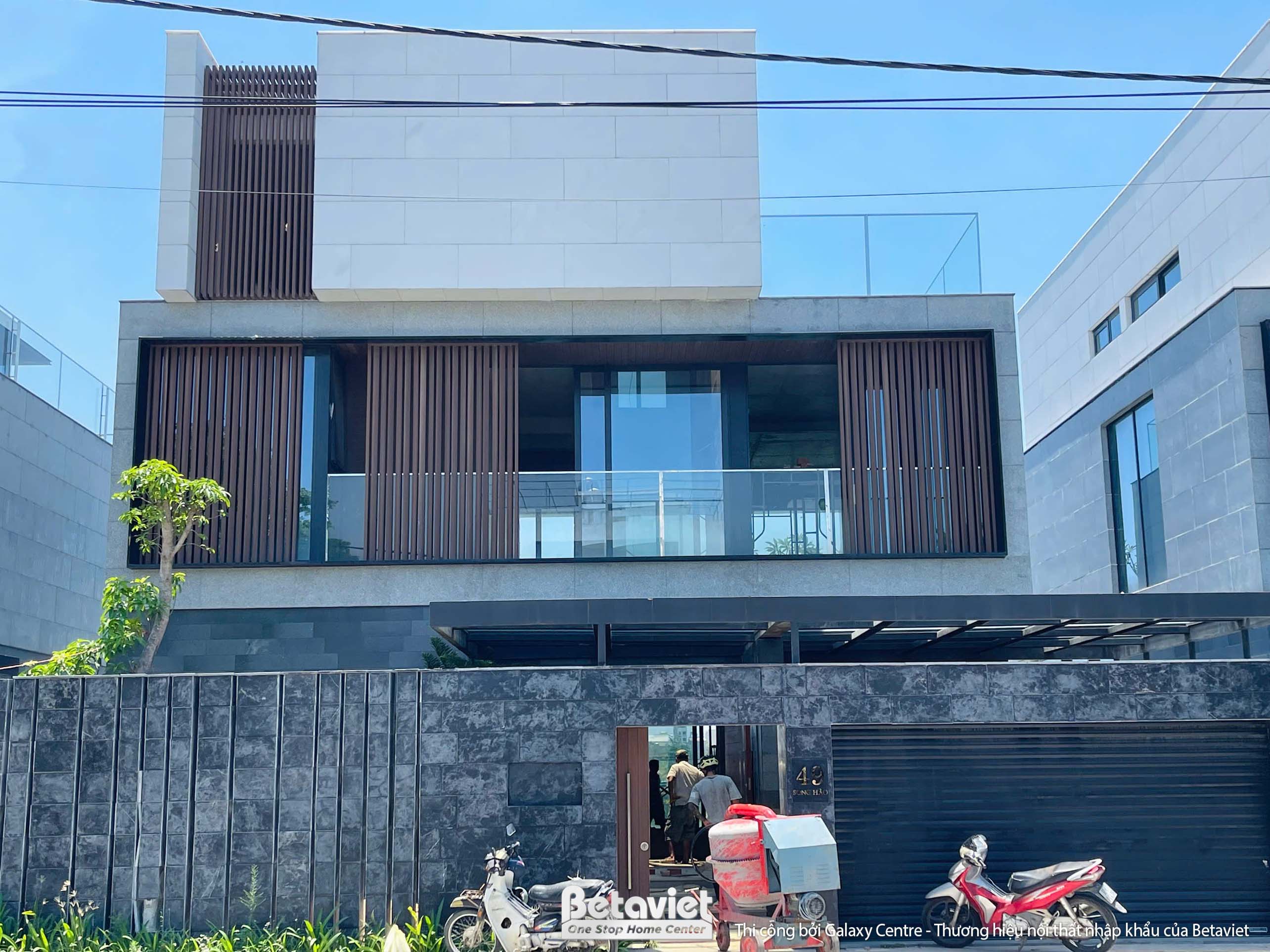 Thi công biệt thự hiện đại tại KĐT One River Sơn Trà Đà Nẵng – TC2009391 Betaviet