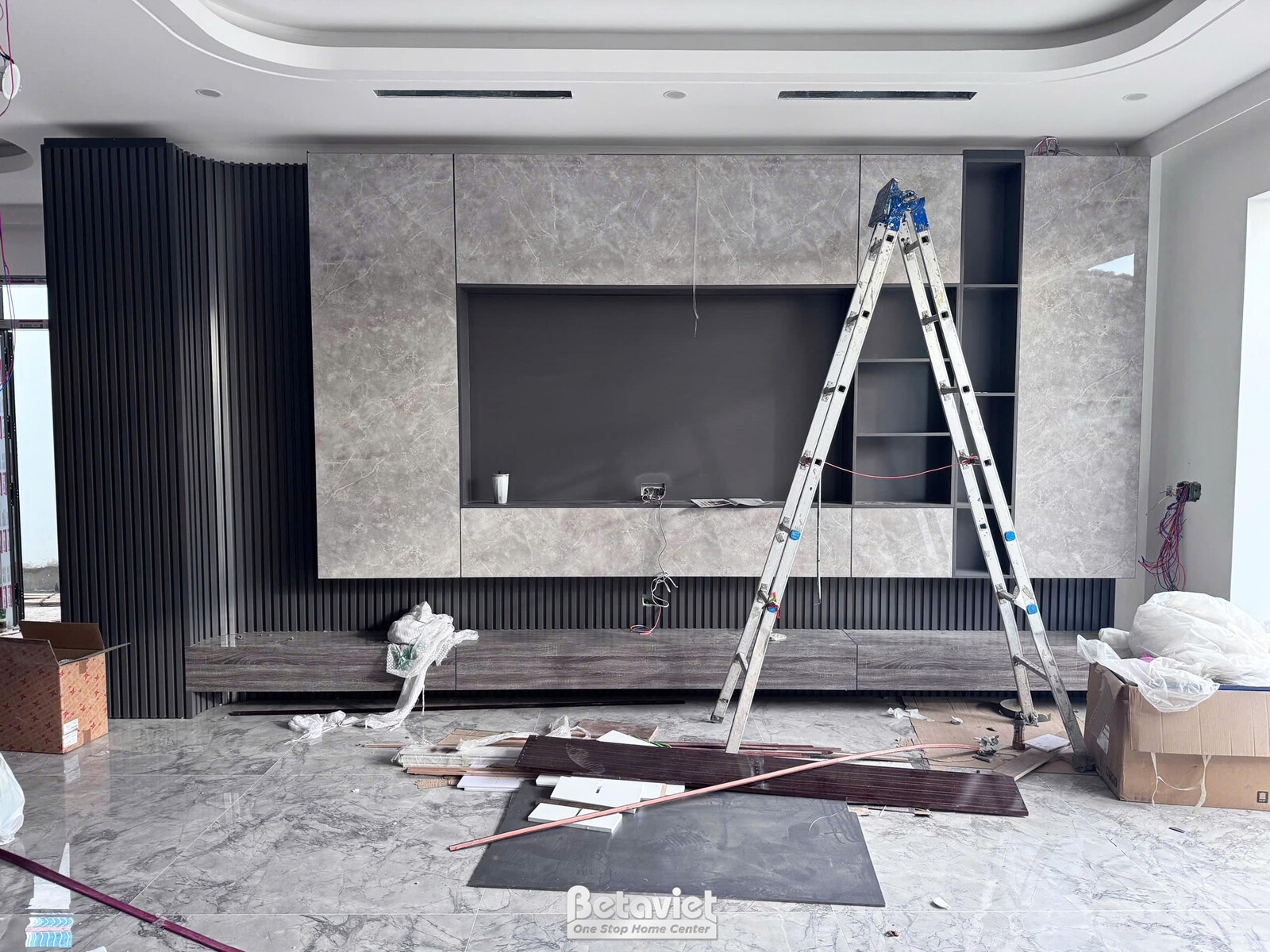 Thi công biệt thự 2 tầng hiện đại TC2009042 – ảnh thực tế công trình