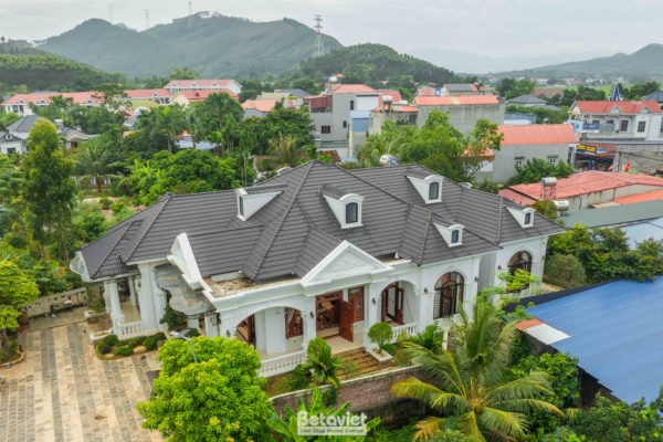 Thi công xây dựng biệt thự 1 tầng tân cổ điển tại Phú Thọ – TC2003539