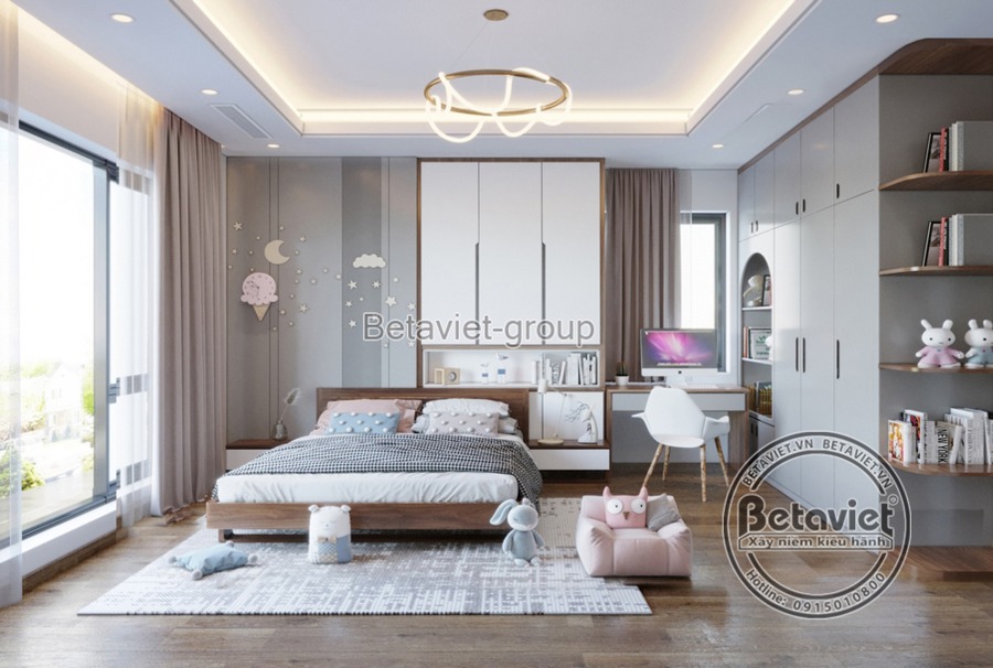 45 Thiết Kế Phòng Ngủ Trẻ Em Tuyệt Đẹp Làm Bé Cưng Nhà Bạn Yêu Thích Đến Mê Mệt