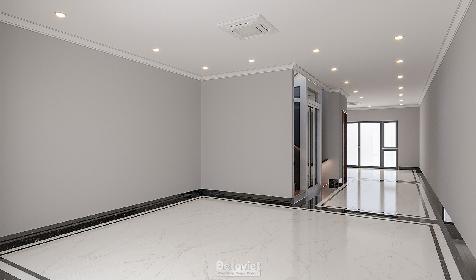 Nội thất không gian biệt thự hiện đại NT8001647 – góc nhìn 4