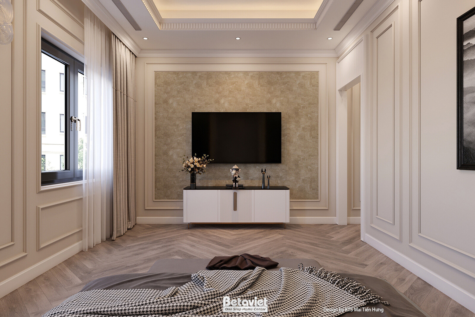 Nội thất phòng ngủ biệt thự hiện đại luxury NT5021106 – góc nhìn 13