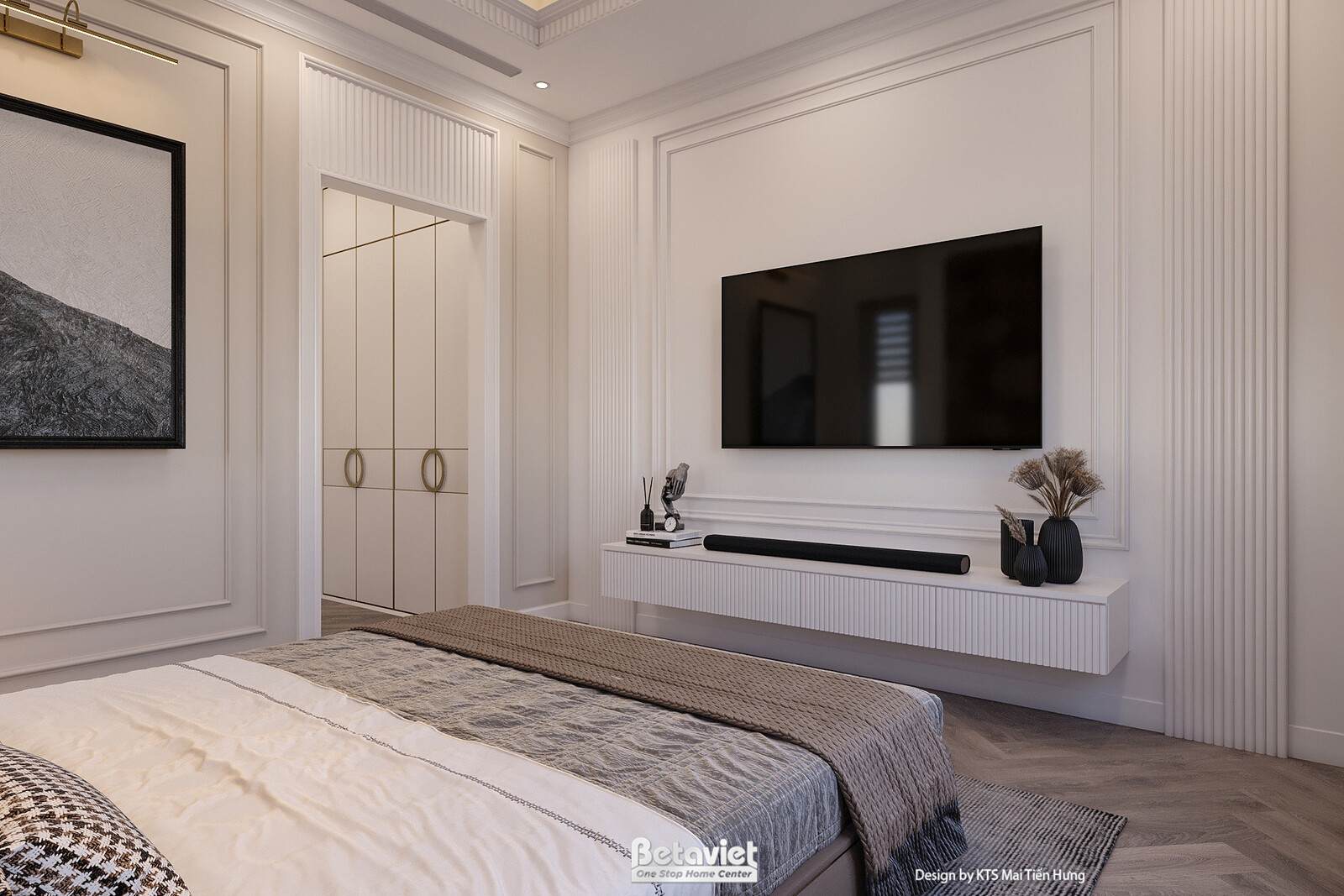 Nội thất phòng ngủ biệt thự hiện đại luxury NT5021106 – góc nhìn 21