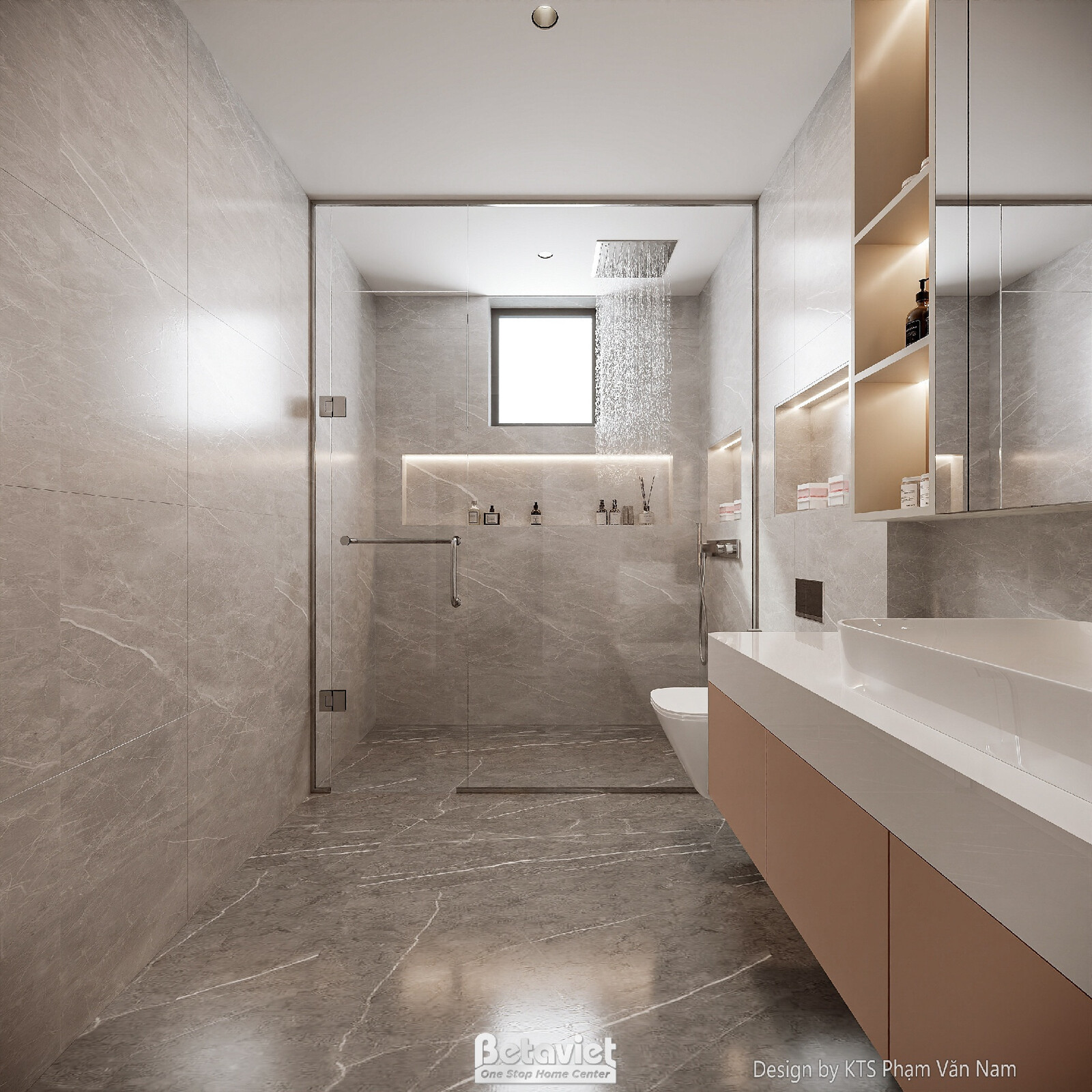 Nội thất phòng ngủ biệt thự hiện đại gỗ KT2009220 – góc nhìn 11
