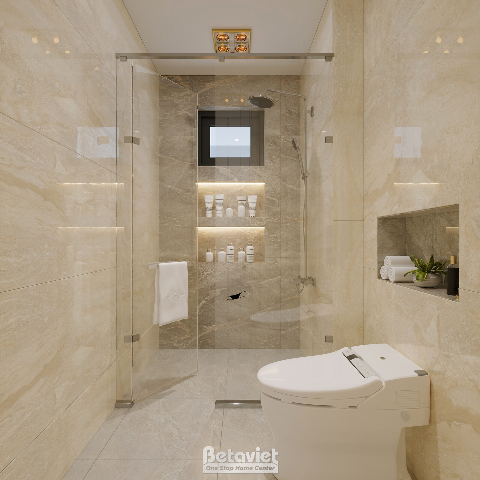 Nội thất phòng tắm biệt thự hiện đại luxury KT8002312 – góc nhìn 11