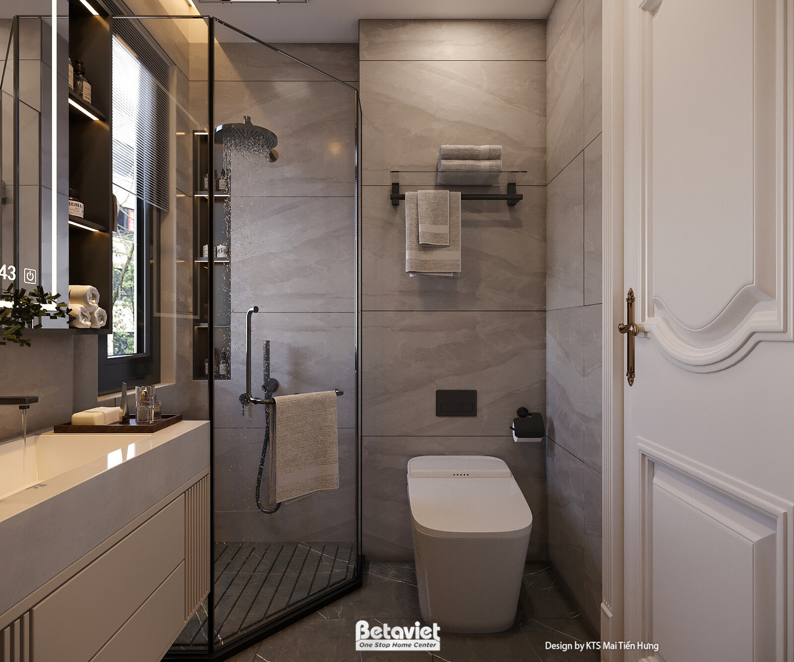 Nội thất phòng tắm biệt thự hiện đại luxury NT5021106 – góc nhìn 15