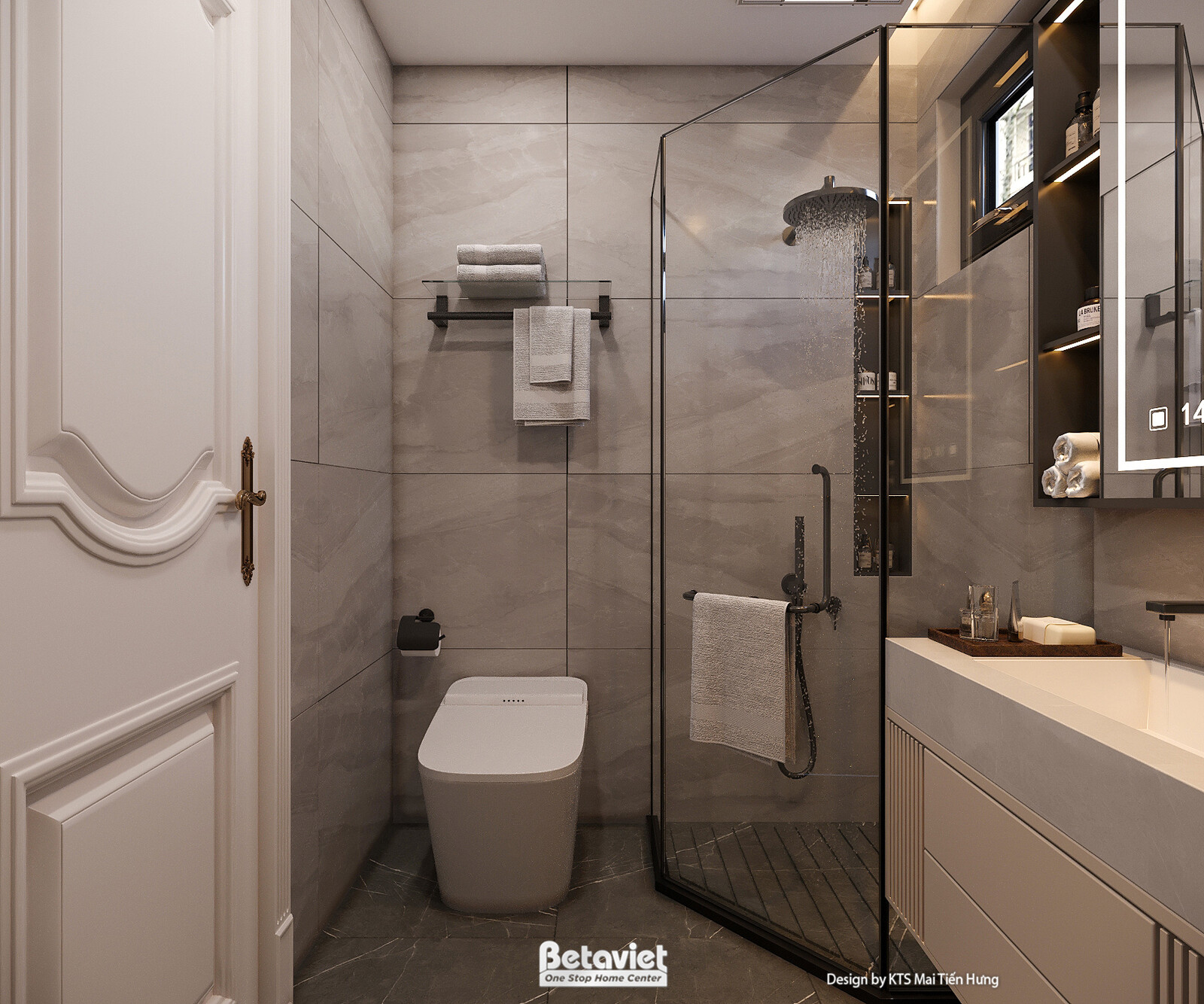 Nội thất phòng tắm biệt thự hiện đại luxury NT5021106 – góc nhìn 13