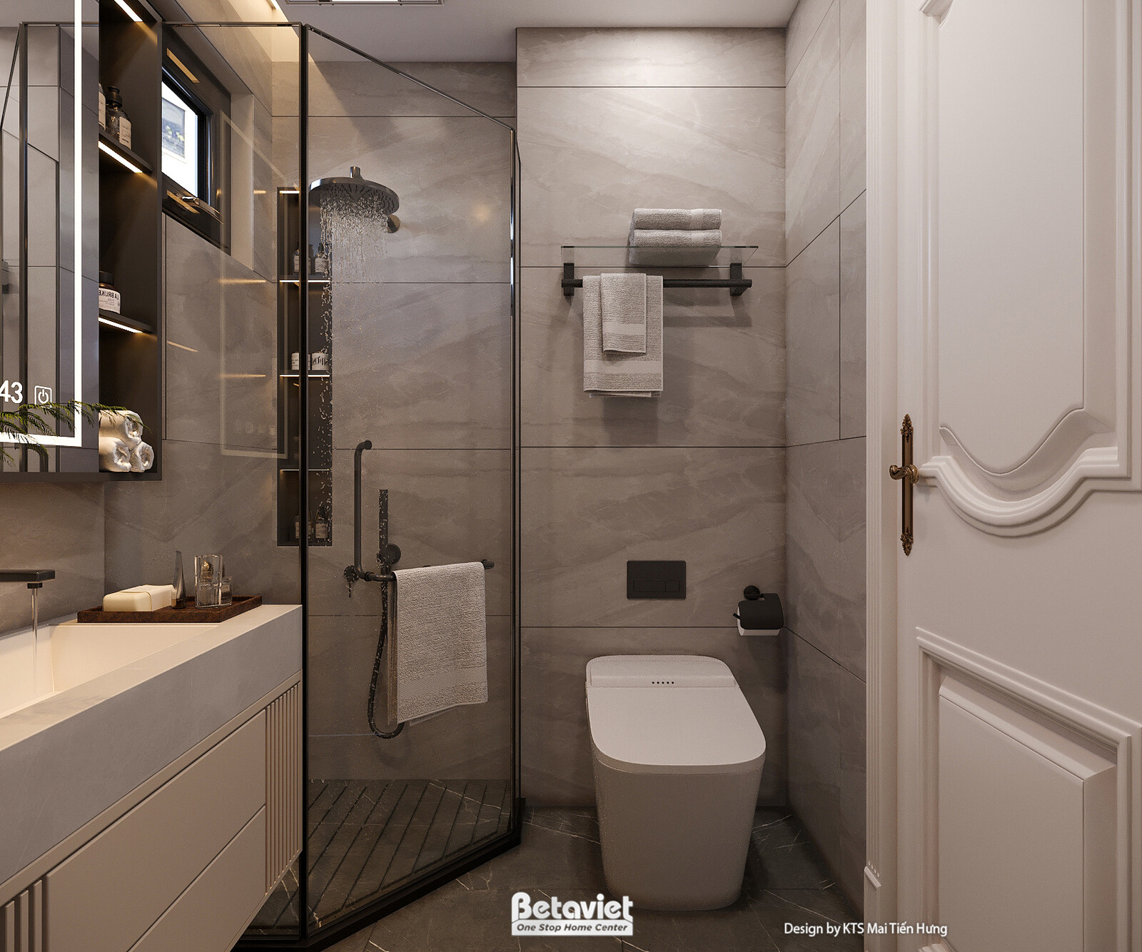 Nội thất phòng tắm biệt thự hiện đại luxury NT5021106 – góc nhìn 10