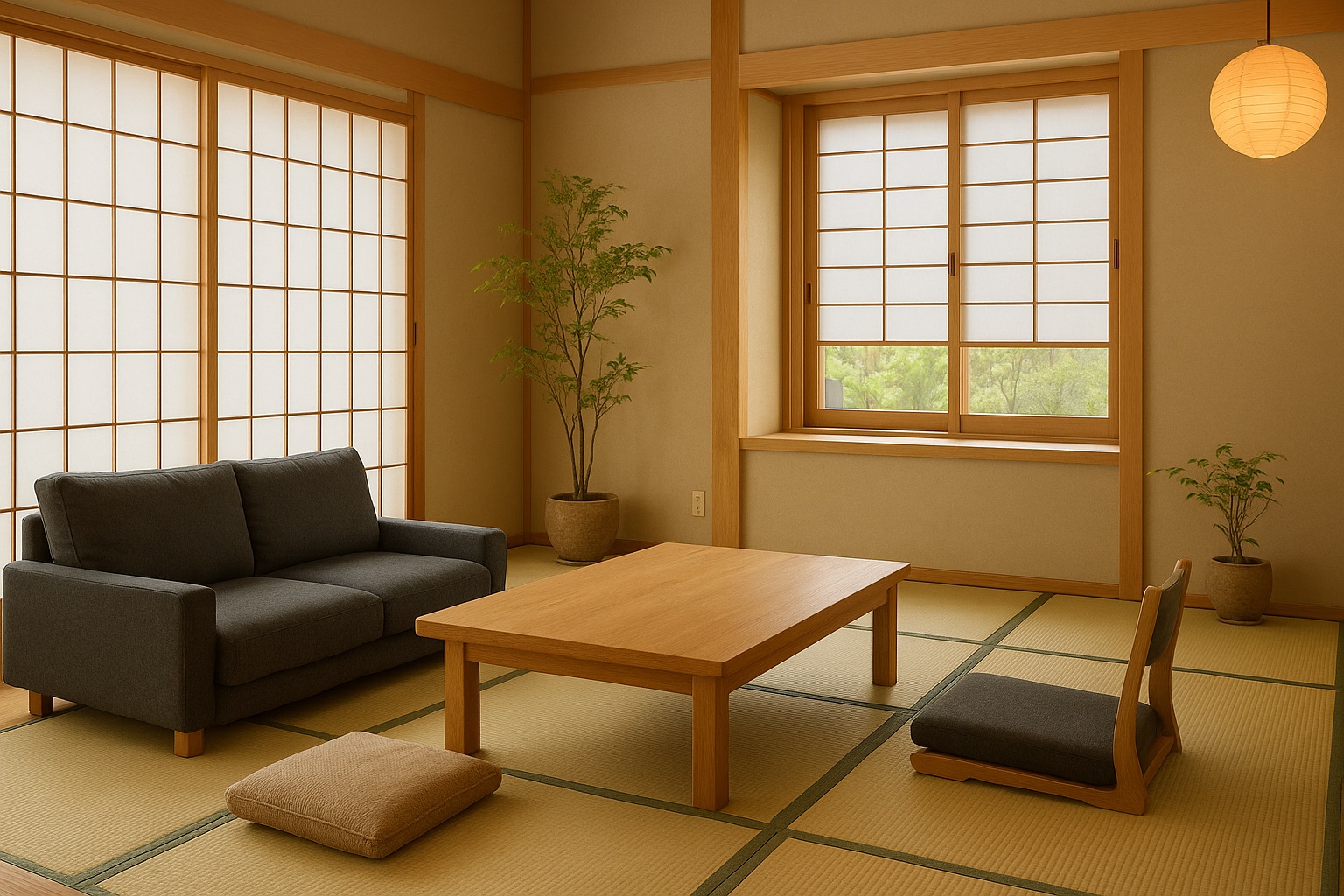 Chiếu Tatami – nền tảng của không gian