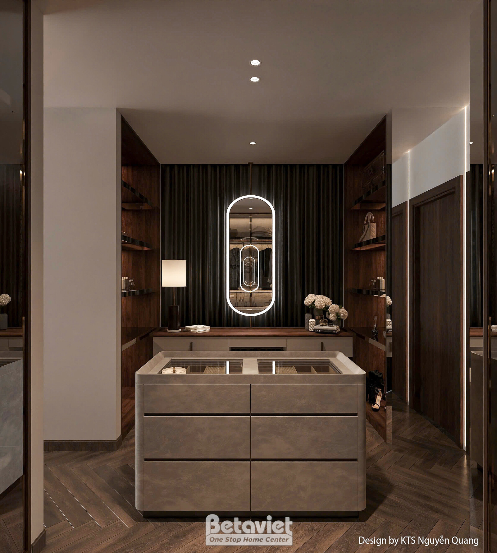 Nội thất phòng ngủ biệt thự hiện đại luxury NT25853 – góc nhìn 17