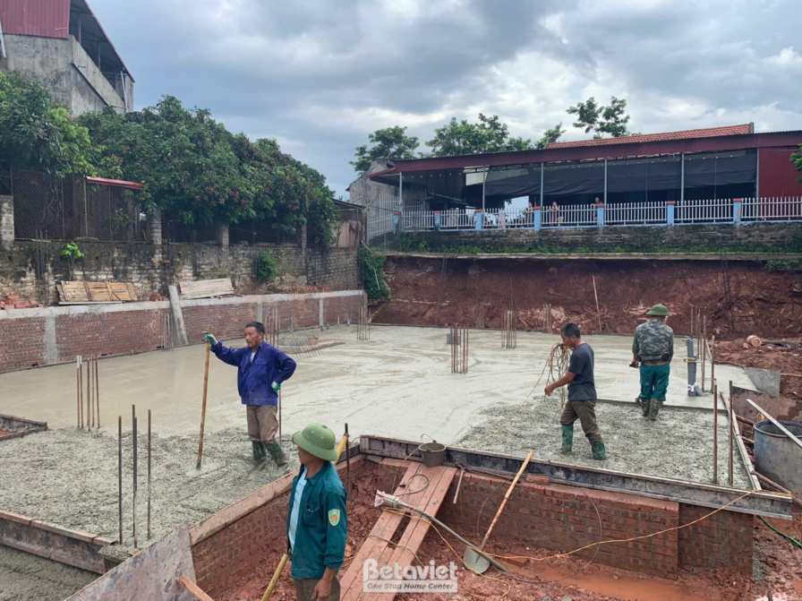 Thi công biệt thự hiện đại TC2009342, giai đoạn khởi công – kết cấu phần thô (2)