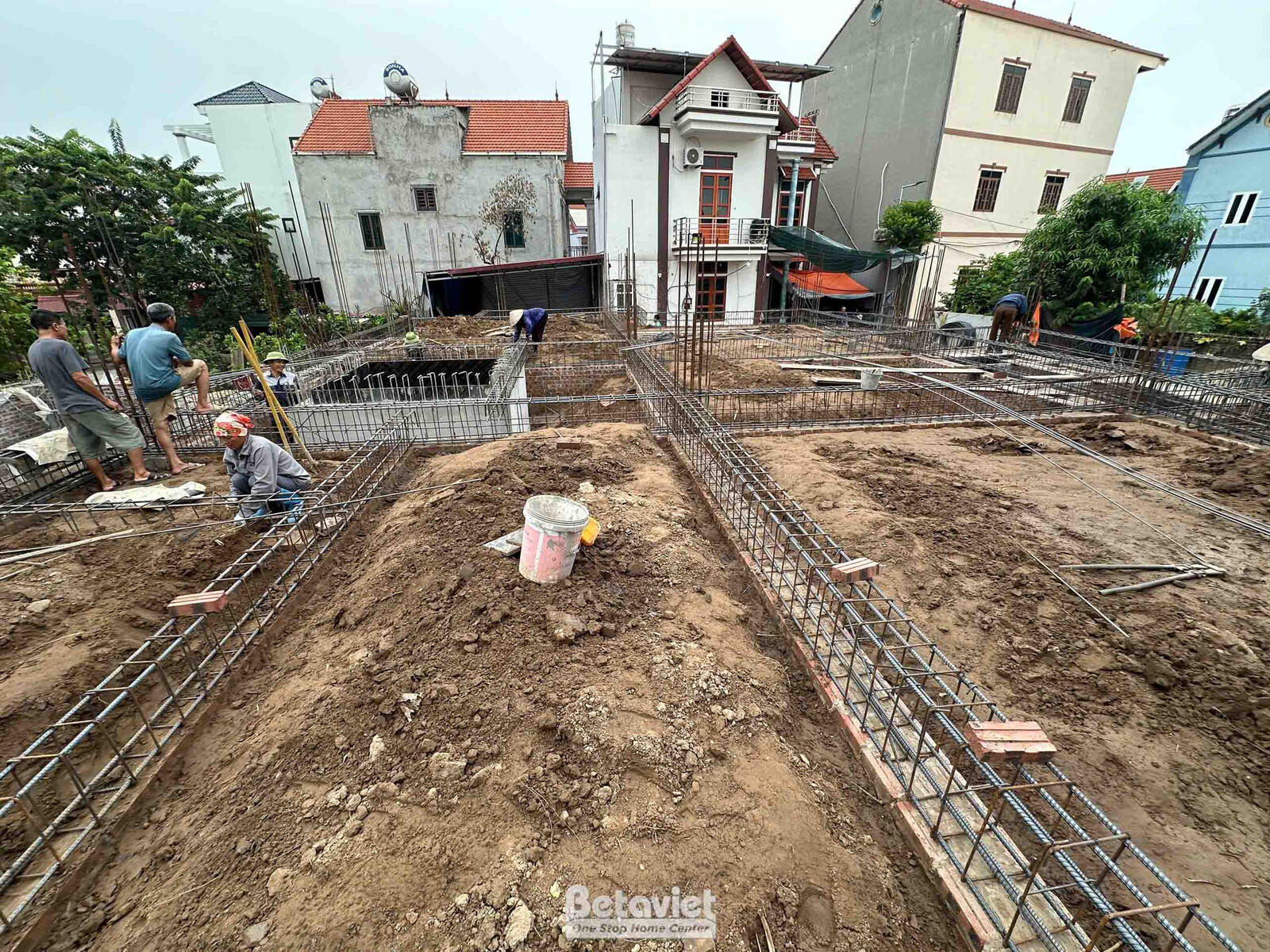 Thi công biệt thự tân cổ điển TC2009288 – ảnh thực tế công trình