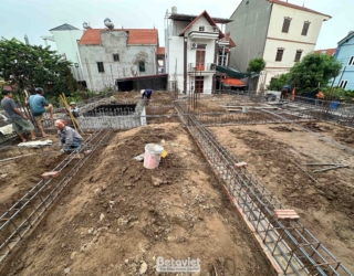 Khởi công thiết kế thi công biệt thự tân cổ điển tại Ninh Bình – TC2009288
