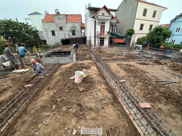 Khởi công thiết kế thi công biệt thự tân cổ điển tại Ninh Bình – TC2009288