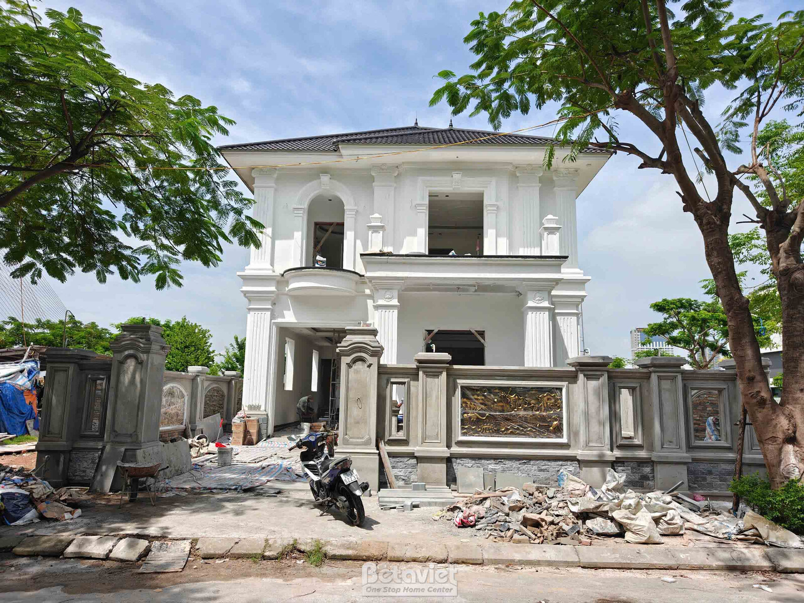 Thi công biệt thự hiện đại TC5510774 – ảnh thực tế công trình
