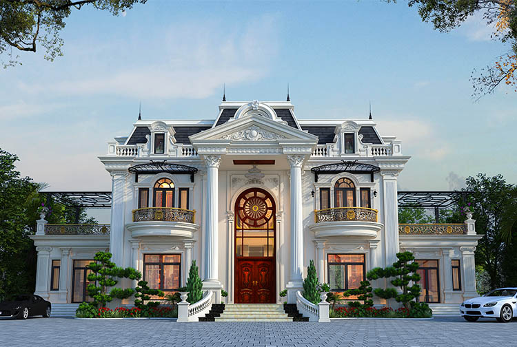 Biệt thự tân cổ điển 2 tầng tại Bắc Giang 396m² — KT5004615 Betaviet
