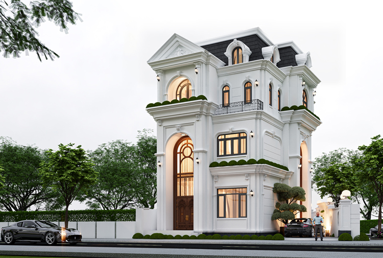 Biệt thự tân cổ điển 3 tầng tại Tuyên Quang KT5004312 — Betaviet