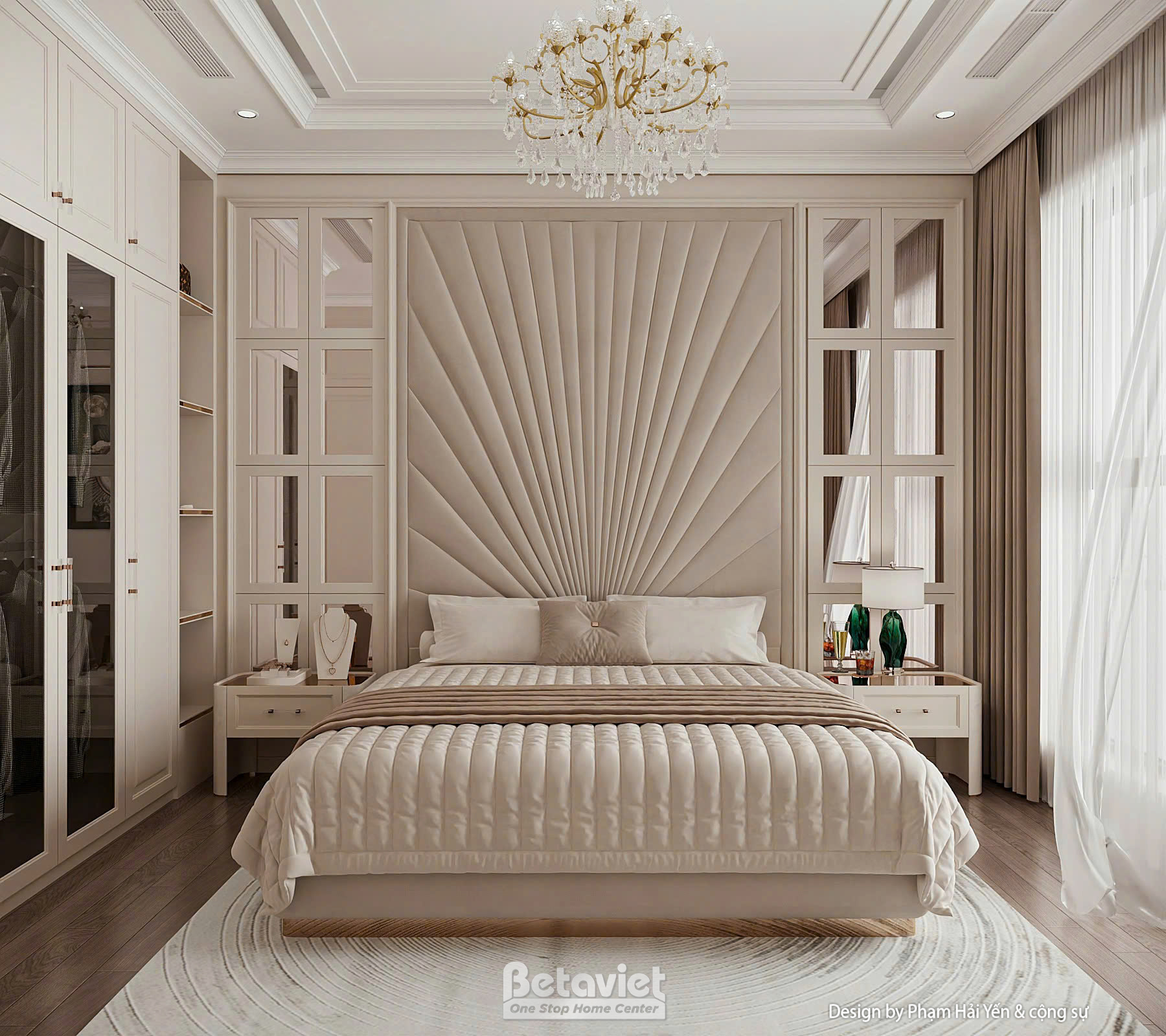 Phòng ngủ hiện đại căn hộ The Nelson Private Residences NT26102