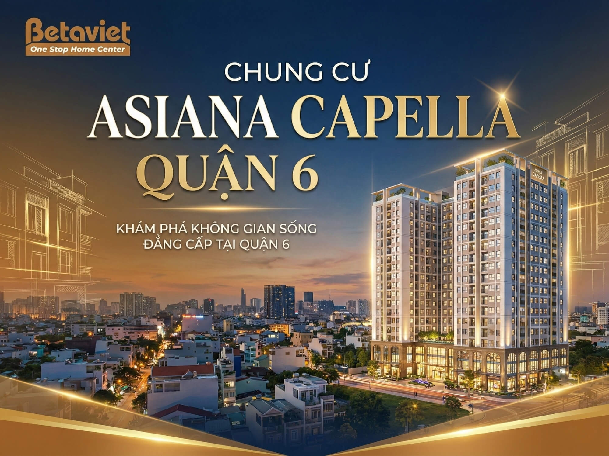 Chung Cư Asiana Capella Quận 6: Review Chi Tiết & Thiết Kế Nội Thất