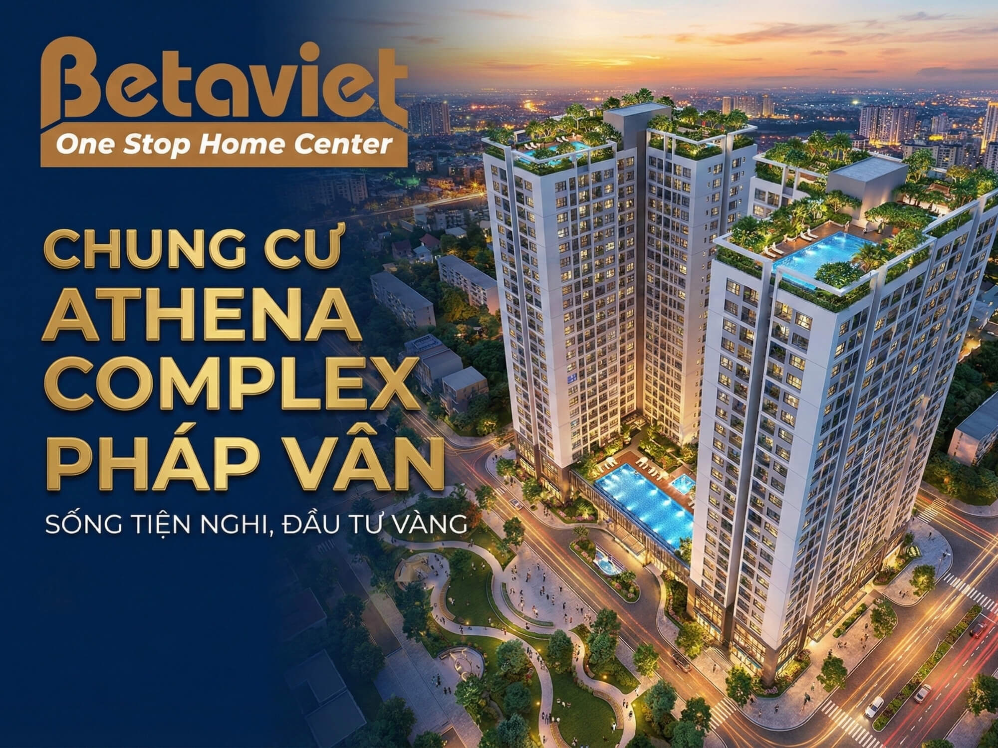 Thiết Kế Nội Thất Chung Cư Athena Complex Pháp Vân: Ý Tưởng & Chi Phí