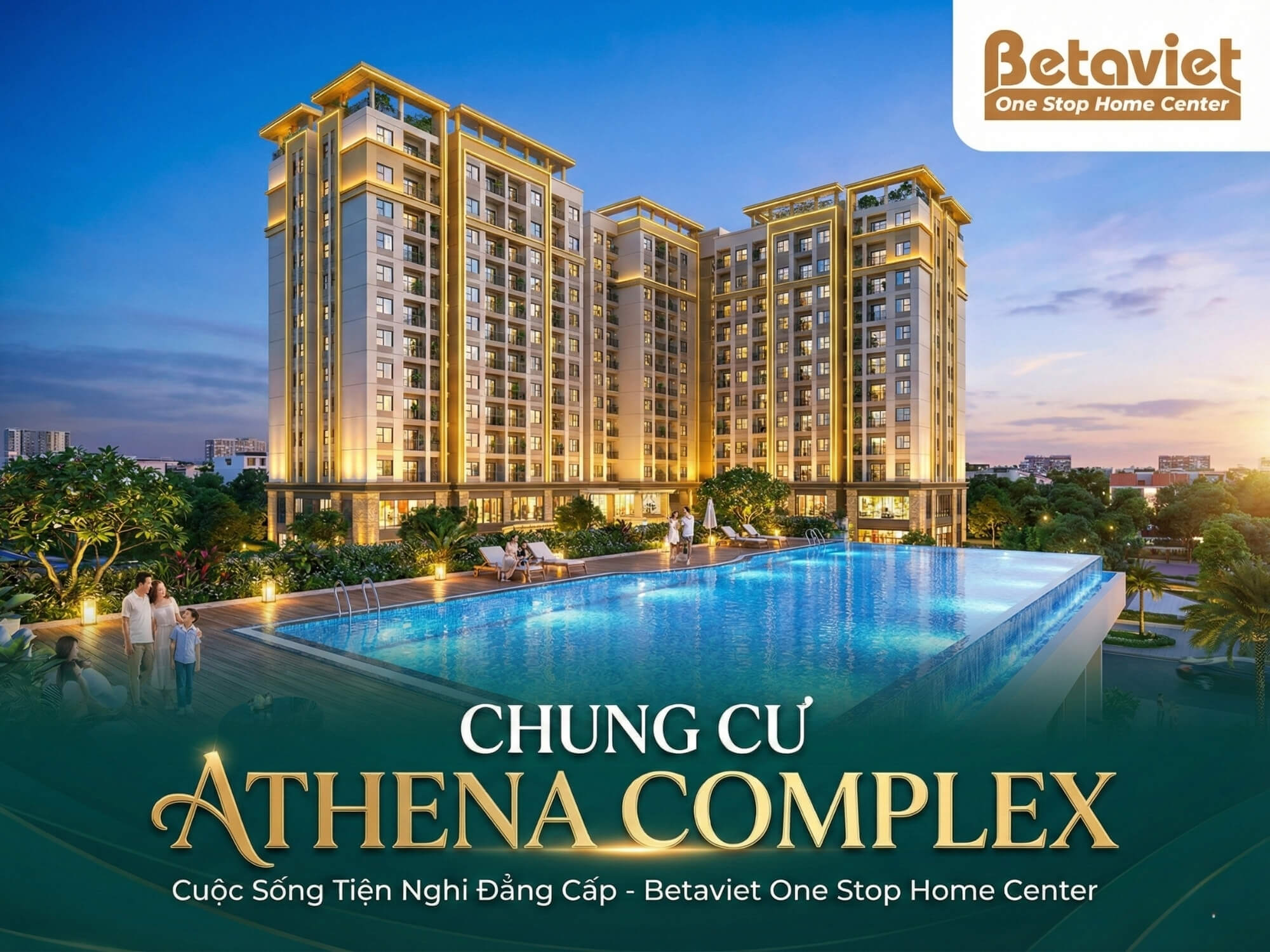 Chung Cư Athena Complex: Review Chi Tiết Pháp Lý & Tiện Ích 2026