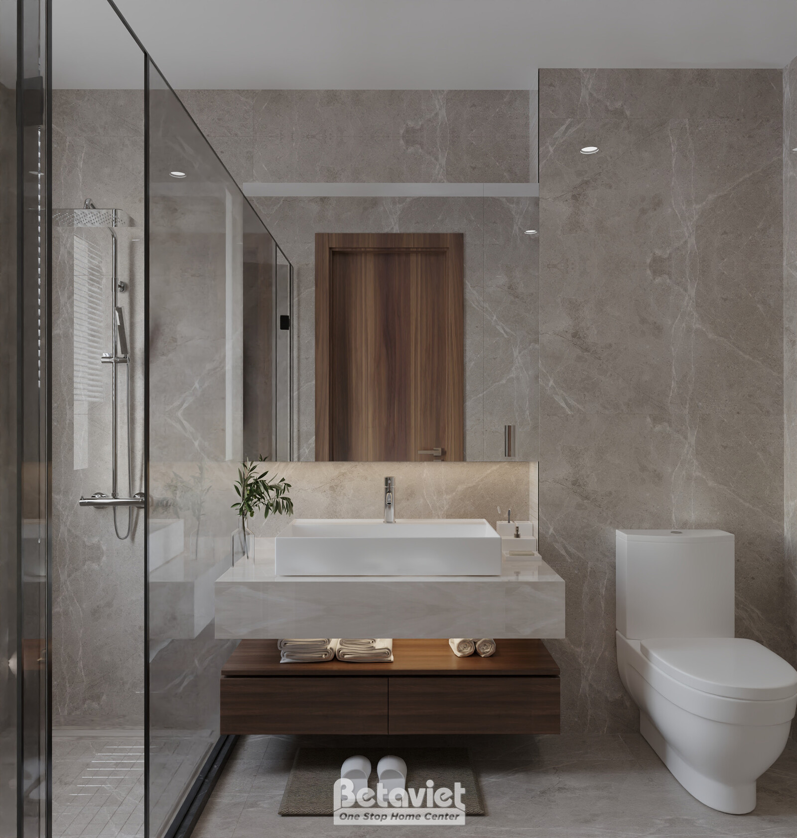 Nội thất phòng tắm biệt thự hiện đại NT2008871 – góc nhìn 5