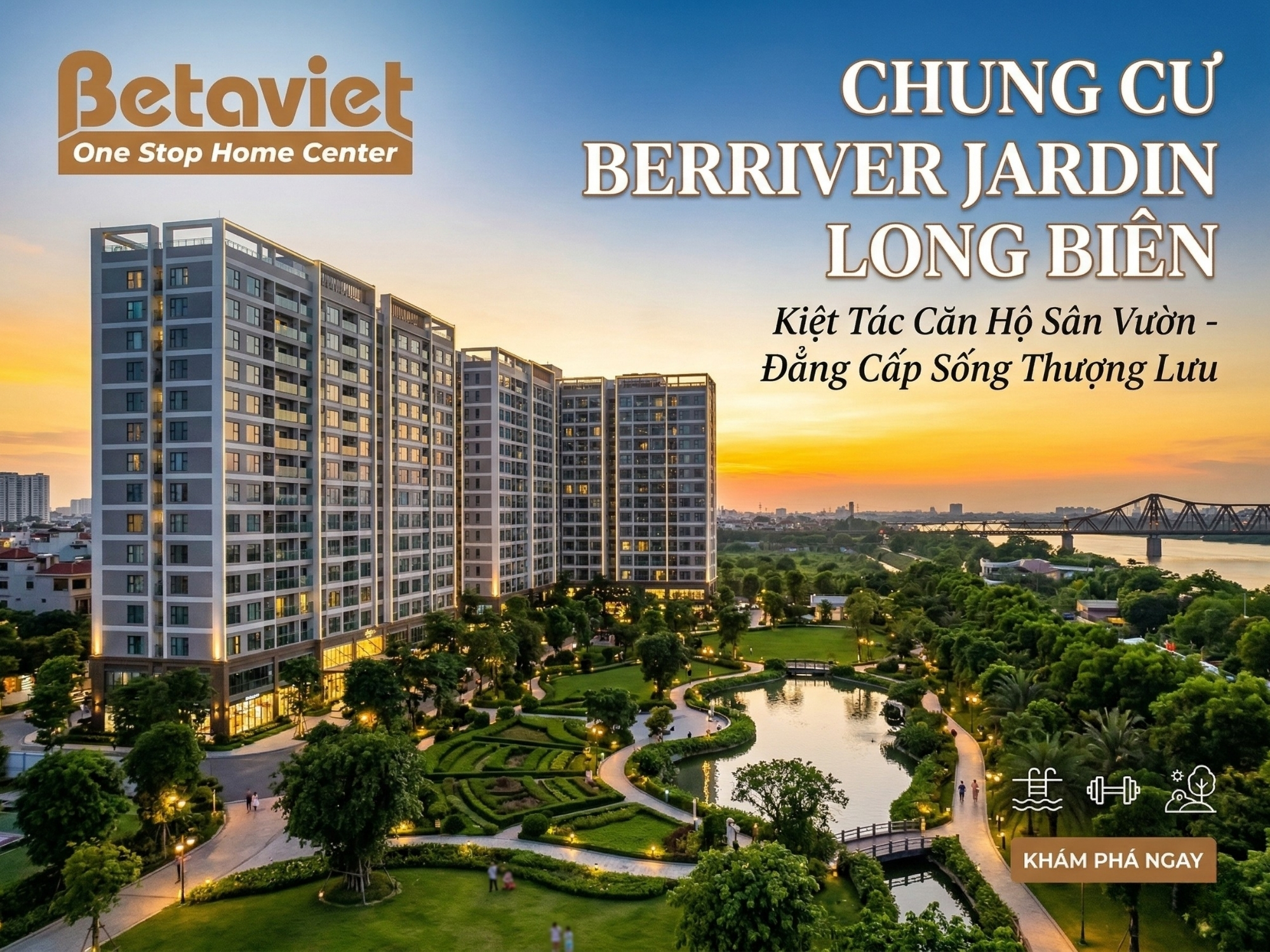 Chung Cư Berriver Jardin Long Biên: Đánh Giá Toàn Diện 2026