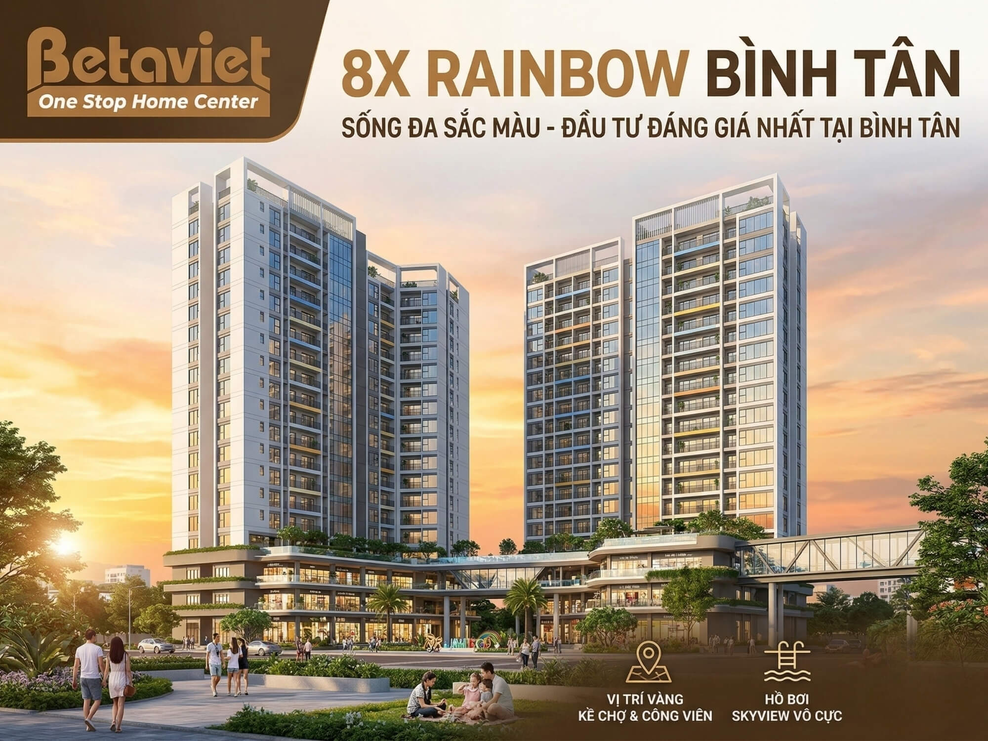 Chung Cư 8X Rainbow Bình Tân – Tổng Quan, Giá Bán & Thiết Kế 2026