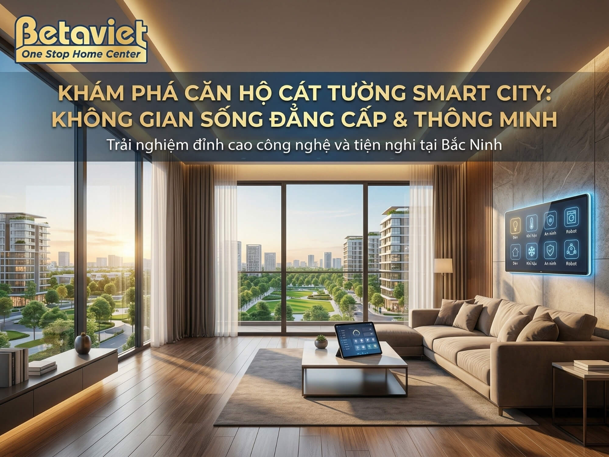 Căn hộ Chung cư Cát Tường Smart City: Giá, Tiến độ & Thiết kế Nội thất 2026