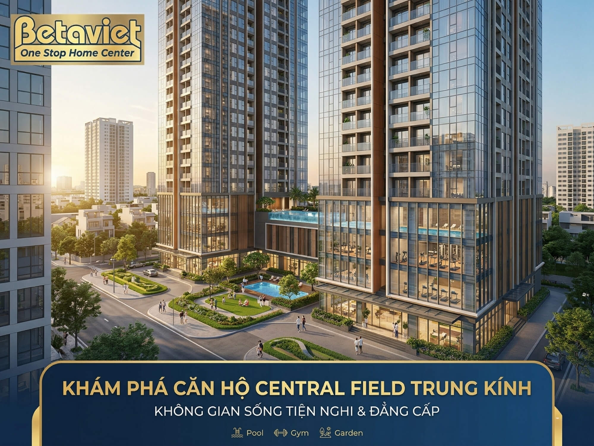 Căn Hộ Chung Cư Central Field Trung Kính: Đánh Giá Chi Tiết Vị Trí, Giá Bán & Tiềm Năng Nội Thất 2026