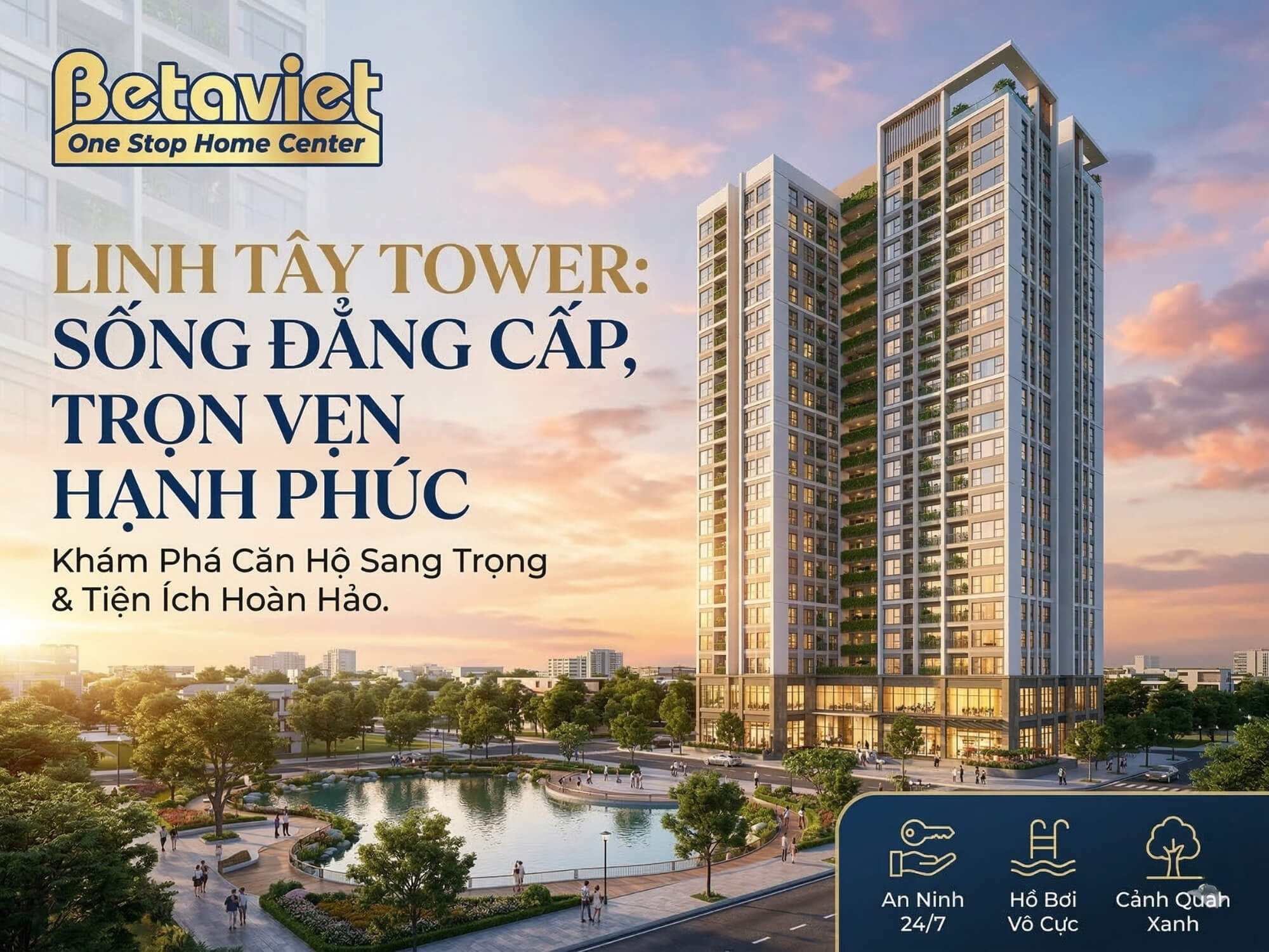 Căn Hộ Chung Cư Linh Tây Tower: Đánh Giá Toàn Diện Vị Trí, Giá & Tiềm Năng Nội Thất 2026