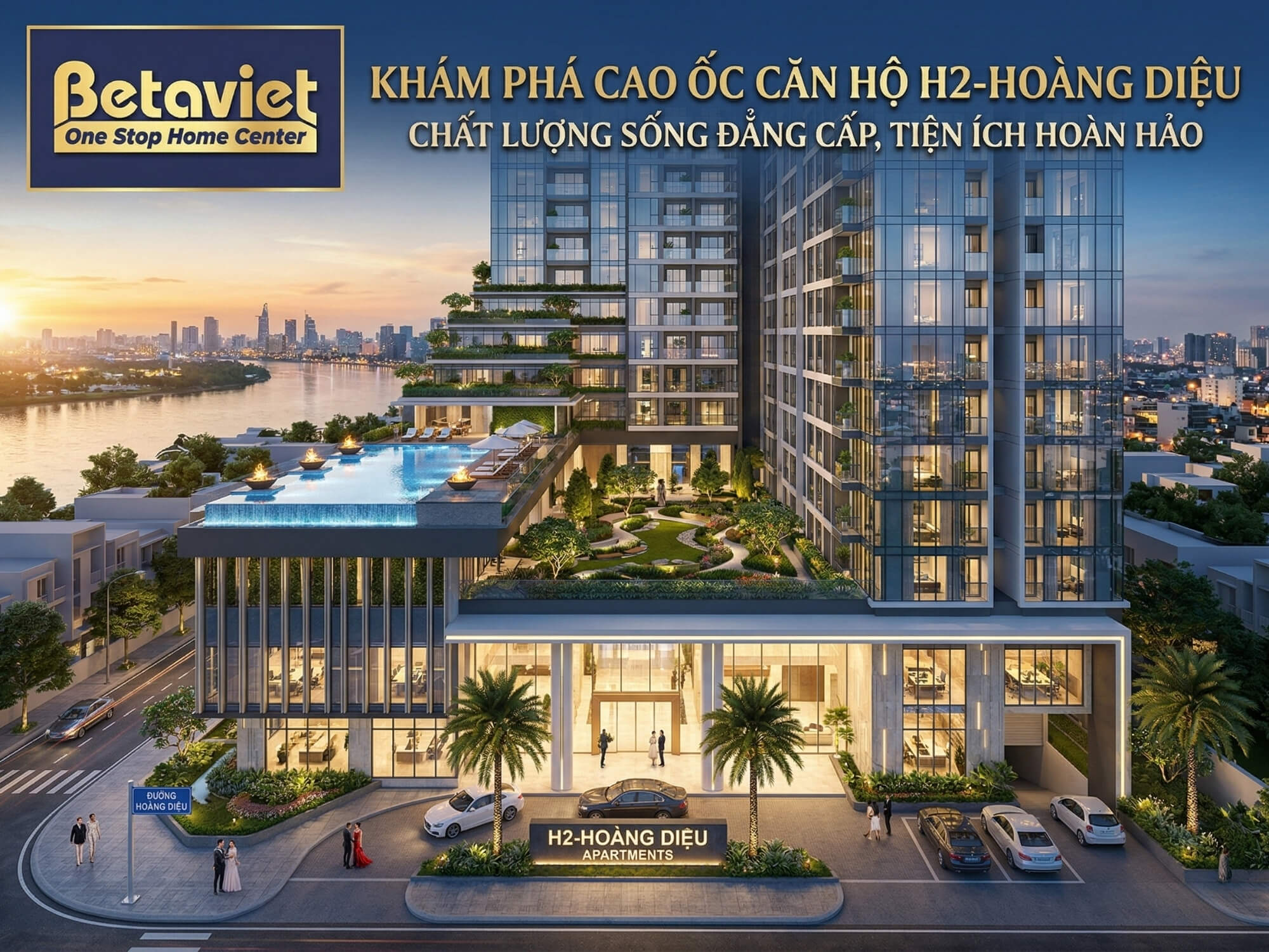 Cao Ốc Căn Hộ H2-Hoàng Diệu: Vị Trí, Giá & Thiết Kế Nội Thất 2025