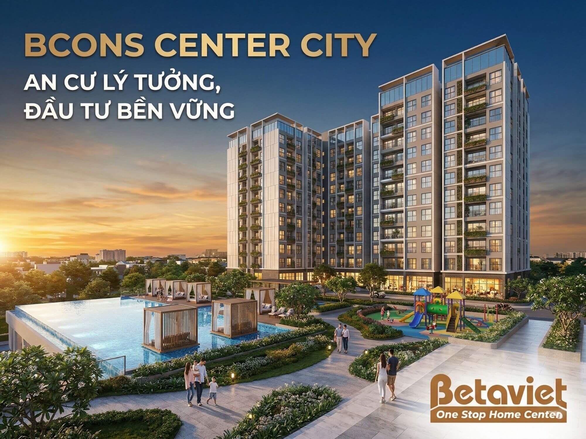 Review Chung Cư Bcons Center City: Giá Bán, Vị Trí & Đánh Giá 2026