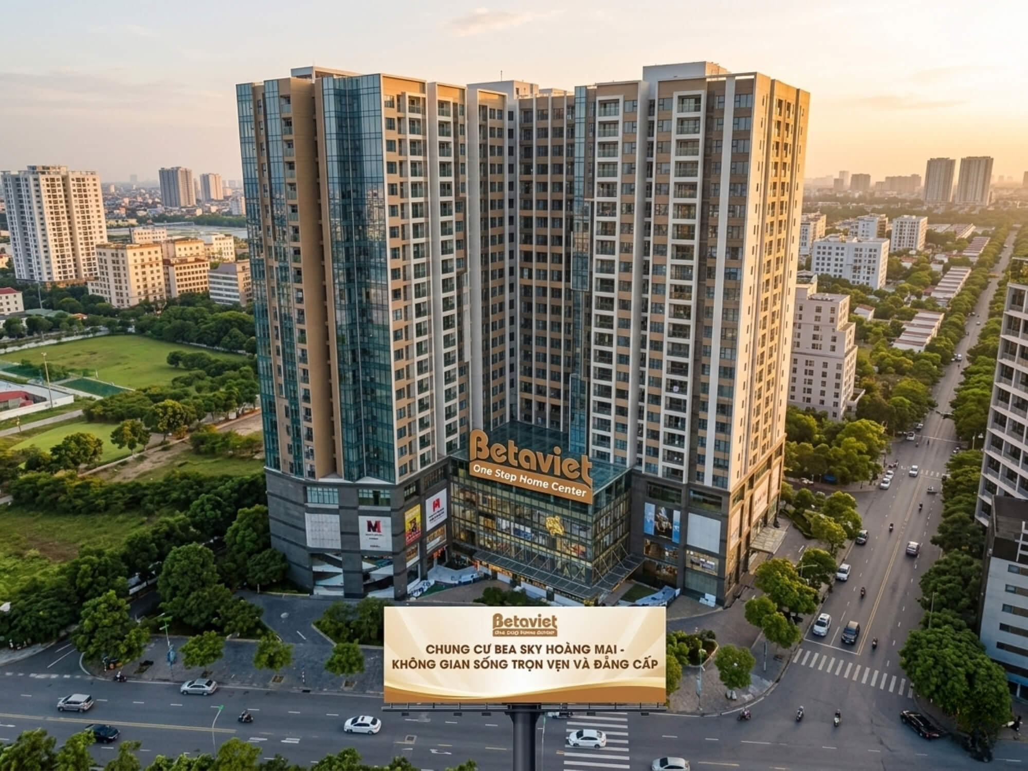 Chung cư Bea Sky Hoàng Mai: Review Chi Tiết Vị Trí, Giá & Tiềm Năng Nội Thất 2026