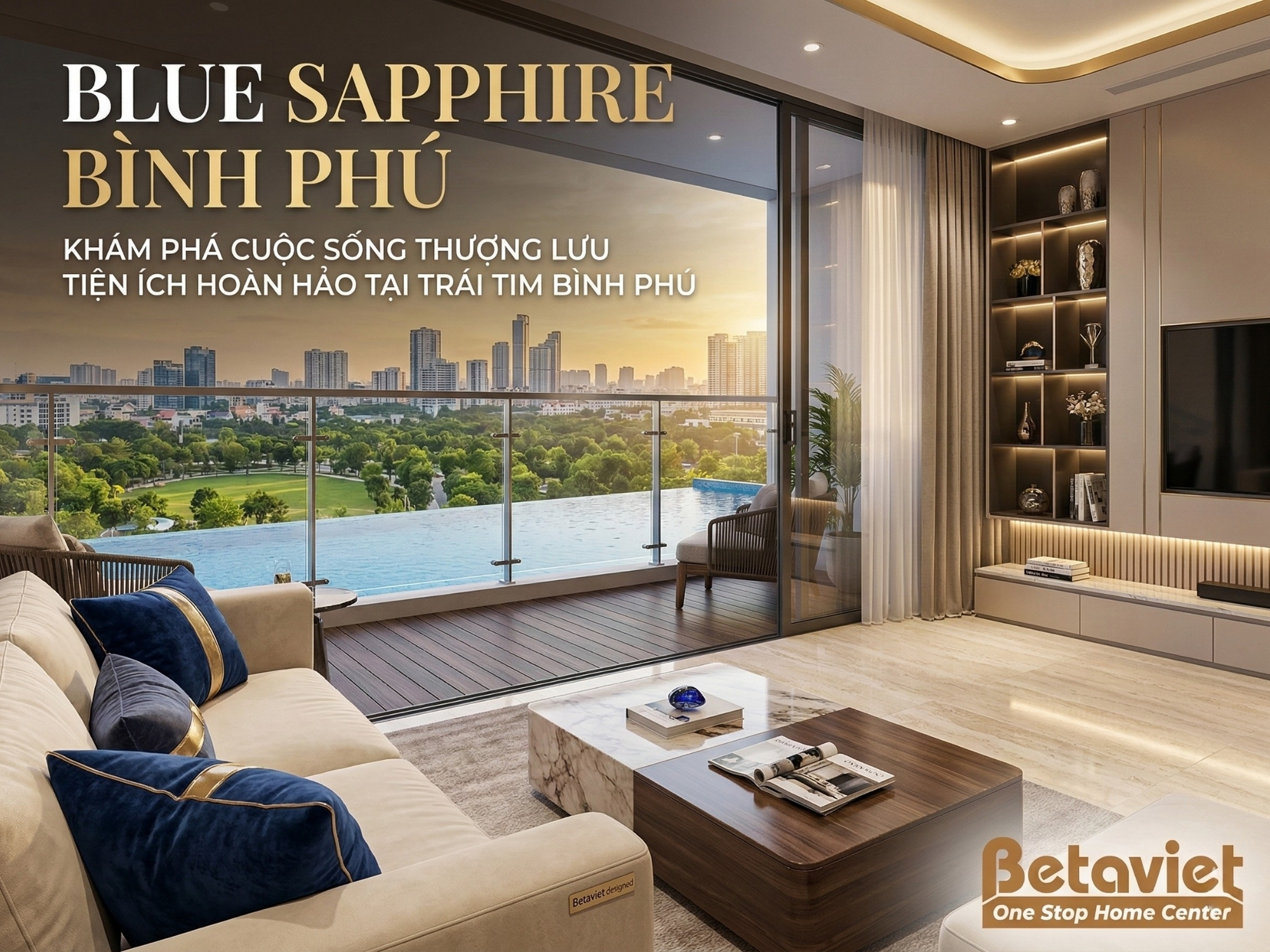Chung cư Blue Sapphire Bình Phú: Đánh Giá & Giá 2026