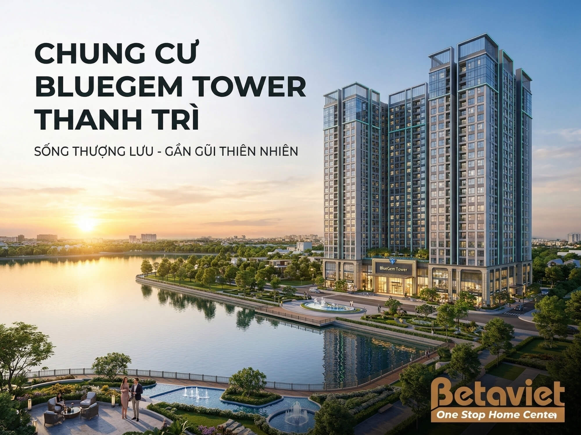Chung Cư BlueGem Tower Thanh Trì: Review Từ Góc Nhìn Thiết Kế