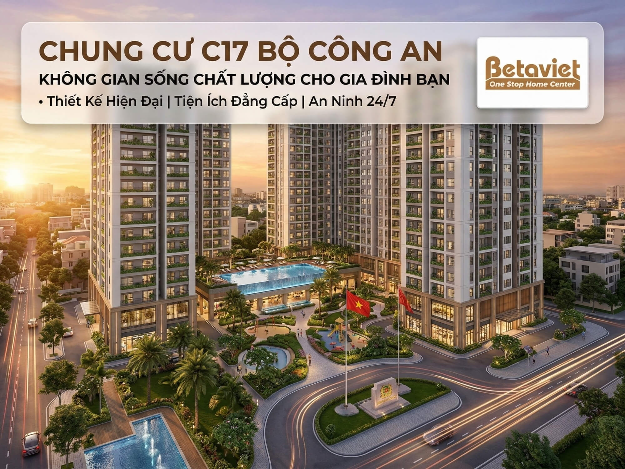 Chung Cư C17 Bộ Công An: Review Vị Trí, Giá & Nội Thất 2026